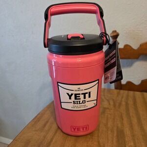 Yeti Silo Pink 40 Oz Jug Magslider Straw Cap Outdoor Sports New